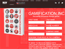 Tablet Screenshot of gamificationbook.com